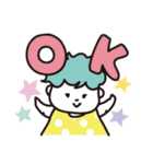 きほん真顔のしおりはん（個別スタンプ：3）