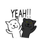白猫黒猫（個別スタンプ：10）