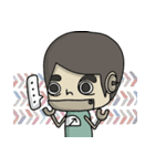Chiang ＆ Hero daily life（個別スタンプ：2）