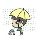 Chiang ＆ Hero daily life（個別スタンプ：5）