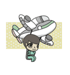 Chiang ＆ Hero daily life（個別スタンプ：32）