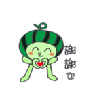 Watermelon guy（個別スタンプ：40）