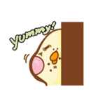 The chicken behind the wall（個別スタンプ：7）