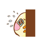 The chicken behind the wall（個別スタンプ：19）