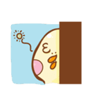 The chicken behind the wall（個別スタンプ：24）