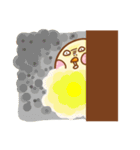 The chicken behind the wall（個別スタンプ：38）