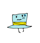 knitcap ＆ his friends.（個別スタンプ：7）