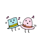 knitcap ＆ his friends.（個別スタンプ：37）