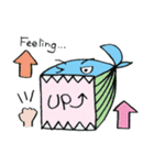 くじらさんの毎日（個別スタンプ：5）