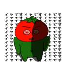 ひねくれトマト（個別スタンプ：14）