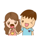 Yaimai ＆ Poogun Sweet couple（個別スタンプ：31）
