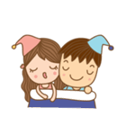Yaimai ＆ Poogun Sweet couple（個別スタンプ：40）