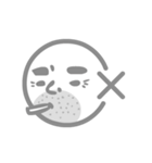 Non-displayable Man（個別スタンプ：4）