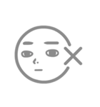 Non-displayable Man（個別スタンプ：13）