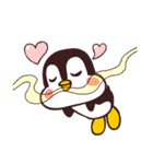 ぽちゃぽちゃかわいらしいペンギン（個別スタンプ：8）