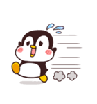 ぽちゃぽちゃかわいらしいペンギン（個別スタンプ：9）
