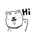 Hey！Beard Bear！（個別スタンプ：26）