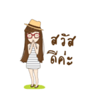 chill girl（個別スタンプ：9）