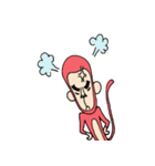 いつも元気でひょうきんなおサル（個別スタンプ：20）