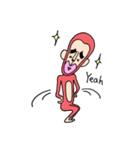 いつも元気でひょうきんなおサル（個別スタンプ：34）