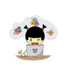 Pongpang JomZaa V.3（個別スタンプ：9）