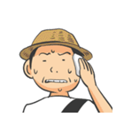 青空ぽんちょスタンプ（個別スタンプ：8）