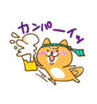 ゆるカワ 柴犬（個別スタンプ：36）
