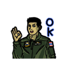 Thai Air Force By Phukanghod（個別スタンプ：11）