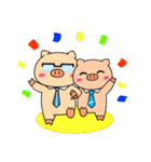 OFFICE PIG 2 : My Boss ＆ I（個別スタンプ：1）