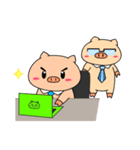 OFFICE PIG 2 : My Boss ＆ I（個別スタンプ：2）