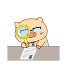 OFFICE PIG 2 : My Boss ＆ I（個別スタンプ：17）