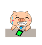 OFFICE PIG 2 : My Boss ＆ I（個別スタンプ：21）