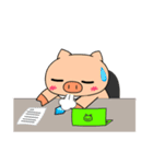 OFFICE PIG 2 : My Boss ＆ I（個別スタンプ：39）