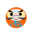 だるまと漢字の組み合わせ（個別スタンプ：20）