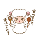 しろひつじのらむちゃん（個別スタンプ：12）