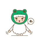 しろひつじのらむちゃん（個別スタンプ：22）