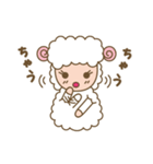 しろひつじのらむちゃん（個別スタンプ：24）