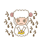 しろひつじのらむちゃん（個別スタンプ：34）