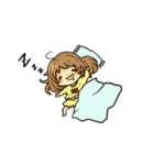ようちえんじももかちゃんの日常（個別スタンプ：1）