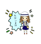 ようちえんじももかちゃんの日常（個別スタンプ：4）