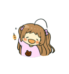 ようちえんじももかちゃんの日常（個別スタンプ：9）