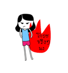 Miss. Penpichit ver.love（個別スタンプ：36）