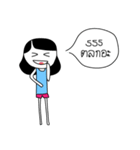 Miss. Penpichit ver.love（個別スタンプ：40）