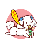 日常使い☆マルチーズファミリー（個別スタンプ：7）