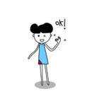Miss Penpichit ver. cute girl（個別スタンプ：20）