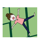 フカシギおねえさんと仲間たち（個別スタンプ：8）