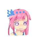 じゅーりのお絵描きスタンプ（個別スタンプ：4）