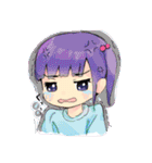 じゅーりのお絵描きスタンプ（個別スタンプ：9）