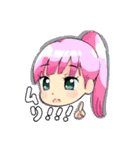 じゅーりのお絵描きスタンプ（個別スタンプ：14）