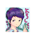 じゅーりのお絵描きスタンプ（個別スタンプ：34）